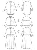 Sew your own "Jenna" Shirt or Dress, 7th - 9th June 2024