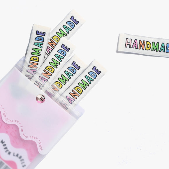 HANDMADE Rainbow Labels KATM