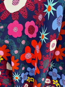 Doops Blink Bloom, Viscose Crepe, 130cm