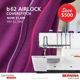 bernette 62 AIRLOCK Coverstitch