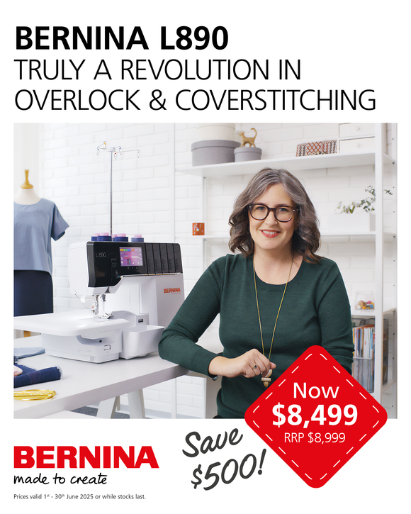 BERNINA L890 Overlock & Coverstitch Combo