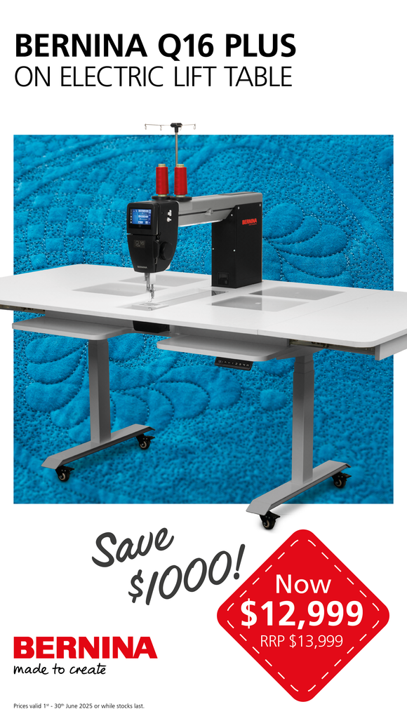 BERNINA Q16 Electric Lift