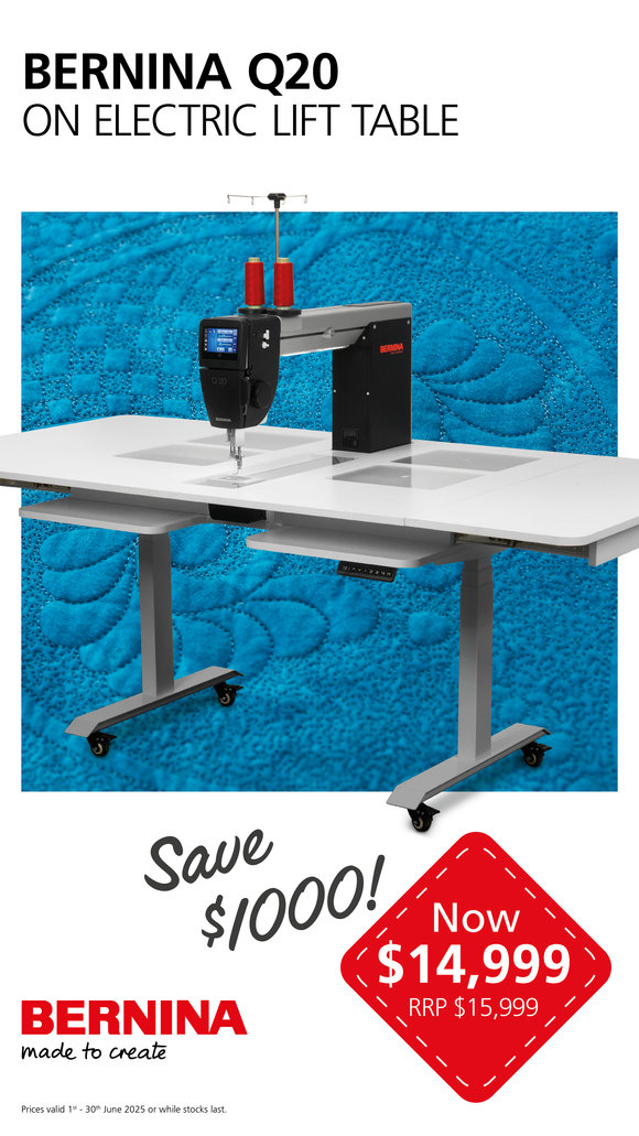 BERNINA Q20 Electric Lift
