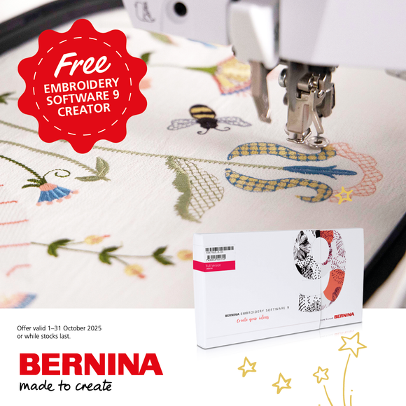 BERNINA 570 QE WITH EMBROIDERY Combi deal