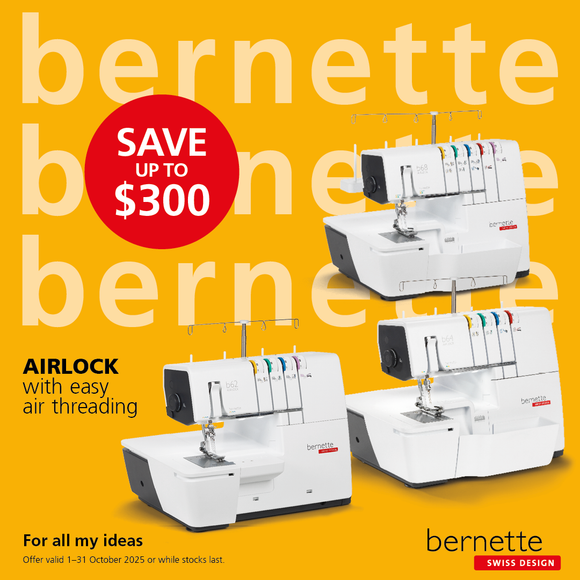 bernette 64 AIRLOCK Overlocker