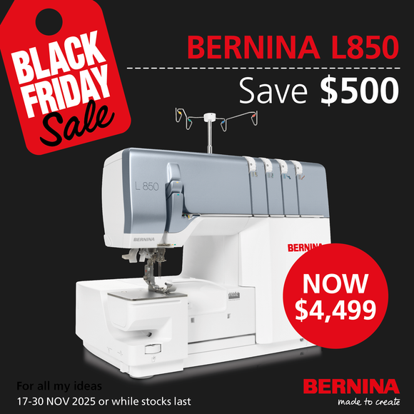 BERNINA L850 - The Ultimate Overlocker