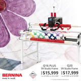 BERNINA Q16 PLUS on 5ft Studio Frame