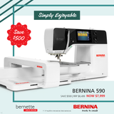 BERNINA 590 inc. Embroidery Module