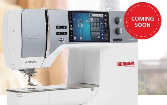 BERNINA 770 QE PRO with Embroidery Combi Deal