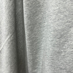Lt wgt Sweat, GREY MARLE, 60% Cotton, 40% Poly, 170cm wide