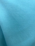 Wool Coating; 60% Wool, 40% Viscose, Aqua