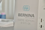 BERNINA 570 QE KAFFE SPECIAL EDITION WITH EMBROIDERY