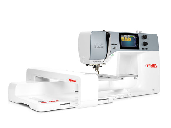 BERNINA 570 QE WITH EMBROIDERY