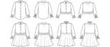 Ashling Blouse / Dress - Papercut Pattern