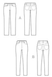 Ginger Jeans - Closet Core Patterns