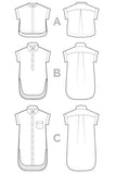 Kalle Shirt & Shirtdress - Closet Core Patterns