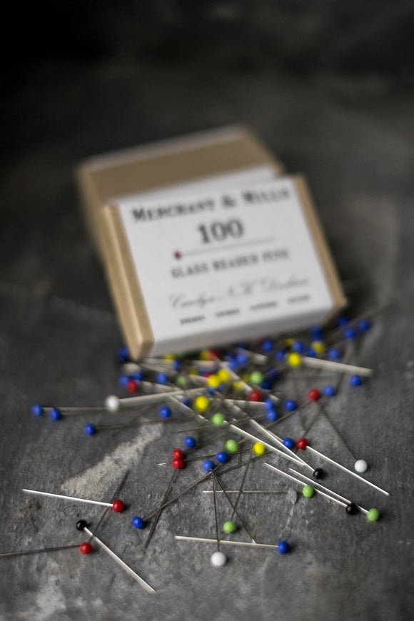 Merchant & Mills Glass Headed Pins