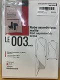 Le 003 Knit asymmetric dress