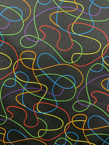 Squiggle Xtra; Quilt Backing - 274cm wide