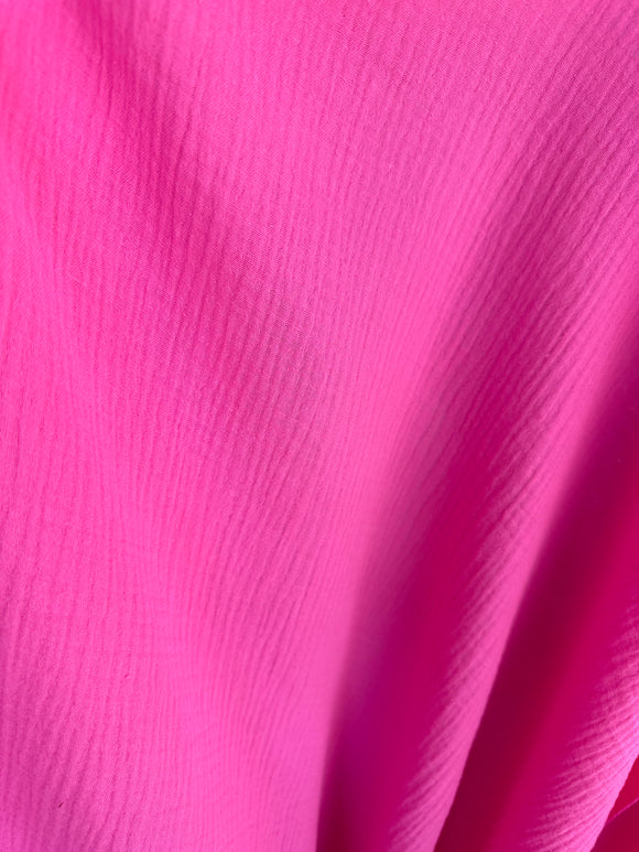 Double Muslin 100% Cotton - Pink