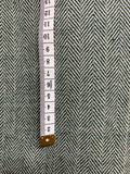 Gretel - Double faced Wool Blend, Green/Navy
