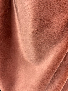 Blush Faux Fur 100% recycled Poly Blush  155cm wide