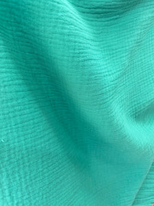 Double Muslin 100% Cotton - Jade