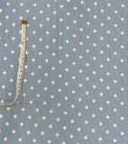 Double Gauze Positive Blue 100% Cotton